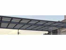 のカーポート ネスカF (フラットスタイル) ワイド 積雪〜20cm対応 施工例