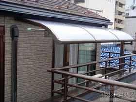 のバルコニー・ベランダ屋根 スピーネ R型 屋根タイプ 単体 積雪〜20cm対応 施工例