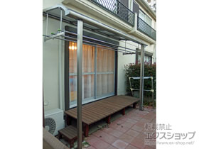 のテラス屋根 スピーネ R型 テラスタイプ 単体 積雪〜20cm対応 施工例