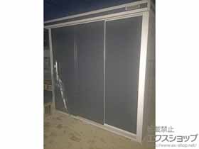 の物置・屋外倉庫 エルモ 積雪型 (LMDS-2218-SM) 施工例