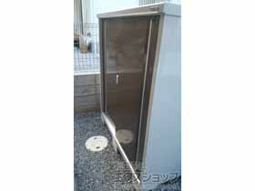 の物置・屋外倉庫 シンプリー 一般型 (MJX-157D-P-TB) 施工例