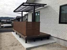 のテラス屋根 エフルージュグランZERO テラスタイプ 積雪〜20cm対応 施工例