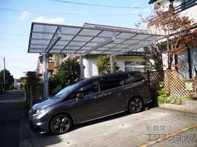 のカーポート ニューマイリッシュ 通常勾配 前上がり　積雪〜20cm対応 施工例