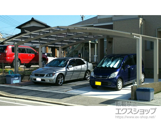 のカーポート レイナトリプルポートグラン　積雪〜20cm対応 施工例