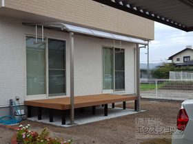 のウッドデッキ マージウッドデッキ 施工例