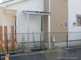 のテラス屋根 ヴェクターテラス R型 テラスタイプ 単体 積雪〜20cm対応 施工例