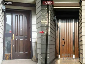 LIXIL ���N�V��(�g�X�e��)�̌��փh�A ���V�F���gII �f�MK4�d�l �e�q�d�l(�����}��)R B61�^ �{�H��