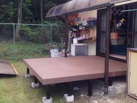 のウッドデッキ リウッドデッキ 200 施工例