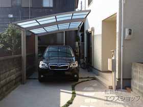 のカーポート ネスカR (ラウンドスタイル) 積雪〜20cm対応 施工例