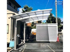 YKKAPのカーポート レイナポートグラン　積雪～20cm対応 施工例