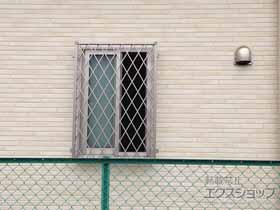 面格子 アルミ面格子 ヒシクロス 施工例