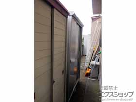 の物置・屋外倉庫 エスモ 一般型(ESE-1606A SS) 施工例