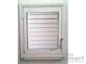 LIXIL リクシル(トステム)の内窓・二重窓 インプラス ダストバリア仕様 開き窓 外観右吊元 施工例