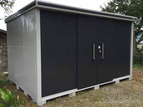 の物置・屋外倉庫 エルモ 一般型(LMD-3625-SM) 施工例