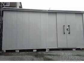 の物置・屋外倉庫 エルモ 一般型 5127×1863×2358 LMD-5118HR-CB 施工例