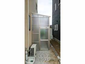 のストックヤード ストックヤードII 片側ドア付きタイプ 積雪〜20cm対応 施工例