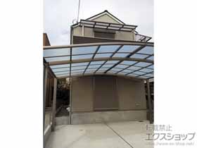 のカーポート ネスカR (ラウンドスタイル) ワイド 積雪〜20cm対応 施工例