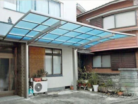 YKKAPのカーポート レイナポートグラン　積雪～20cm対応 施工例