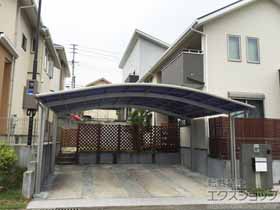 のカーポート レイナツインポートグラン　積雪〜20cm対応 施工例