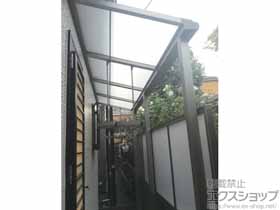 のテラス屋根 スピーネ F型 テラスタイプ 単体 積雪〜20cm対応 施工例