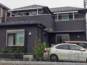 のバルコニー・ベランダ屋根 プレシオステラス R型 屋根タイプ 単体 積雪〜20cm対応 施工例