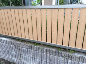 のフェンス・柵 セレビューフェンス RP4型 自在柱式 施工例