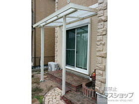 のテラス屋根 シュエット テラスタイプ 単体 積雪〜20cm対応 施工例