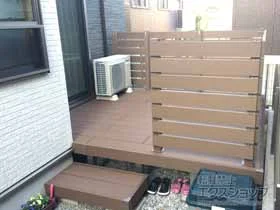 YKKAP�̃E�b�h�f�b�L ���E�b�h�f�b�L 200�{�Ɨ��� ���E�b�h �X�e�b�v2�^�{���E�b�h�f�b�L�t�F���X3�^�����X���b�g�� �{�H��