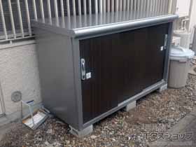 の物置・屋外倉庫 エスモ 一般型 (ESE-1807Y-DW ) 施工例