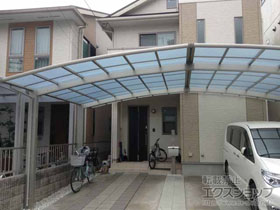 のカーポート レイナトリプルポートグラン　積雪〜20cm対応 施工例