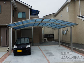 のカーポート レイナツインポートグラン 積雪〜20cm対応 施工例
