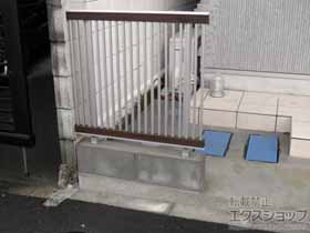 のフェンス・柵 マイリッシュA3型フェンス フリー支柱タイプ 施工例