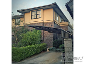 のカーポート ネスカR (ラウンドスタイル) 積雪〜20cm対応 施工例