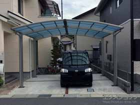 のカーポート レイナポートグラン M合掌　積雪〜20cm対応 施工例