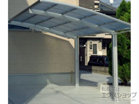 のカーポート ネスカR (ラウンドスタイル) 積雪〜20cm対応 施工例