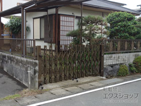 のカーゲート アルシャインII M型 Aタイプ ノンレール 片開き 310S 施工例