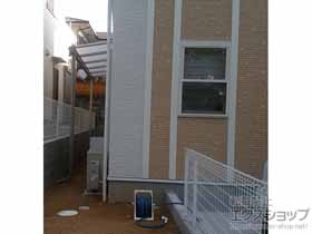 のテラス屋根 ヴェクターテラス F型 テラスタイプ 単体 積雪〜20cm対応 施工例