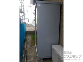 の物置・屋外倉庫 シンプリー 一般型(MJX-137E-P-PG) 施工例