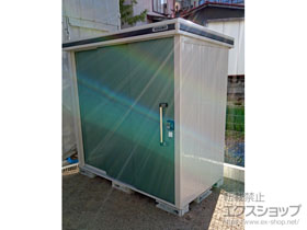 の物置・屋外倉庫 エルモ 積雪型 2220×1170×2121 LMDS-2211-EG 施工例