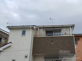 のバルコニー・ベランダ屋根 プレシオステラス R型 屋根タイプ 単体 積雪〜20cm対応 施工例