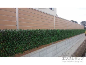 YKKAP�̃t�F���X�E��E�� ���V�A�X�t�F���XF02�^ ���ډB�� �ؒ��J���[ 2�i�x�� �������ėp�i�p�l��1�i�j �{�H��