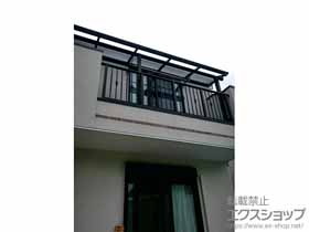 のバルコニー・ベランダ屋根 ヴェクターテラス F型 屋根タイプ 連棟 積雪〜20cm対応 施工例