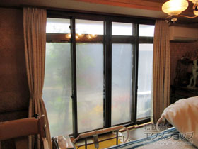 の二重窓（内窓） インプラス ダストバリア仕様 引違い窓 4枚建 施工例