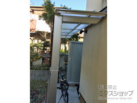 のテラス屋根 フーゴF 独立テラスタイプ 単体 積雪〜20cm対応 施工例