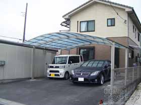 のカーポート レイナツインポートグラン 積雪〜20cm対応 施工例