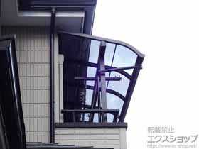 のバルコニー・ベランダ屋根 スピーネ R型 屋根タイプ 単体 積雪〜20cm対応 施工例