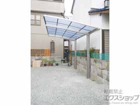 のカーポート ネスカR (ラウンドスタイル) 積雪〜20cm対応 施工例