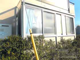 のテラス囲い・サンルーム サニージュ R型 床納まり ランマ無 積雪〜20cm対応 施工例