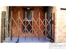 のカーゲート トリップゲート RA型(錠なし) ノンレール 片開き 21S 施工例