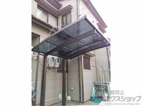 のサイクルポート・駐輪場 プレシオスポート ミニ 積雪〜20cm対応 施工例